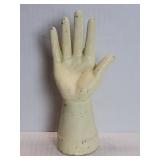 Vintage cast iron hand
