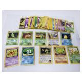 Group of vintage Pokï¿½mon TCG, OCG cards