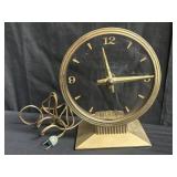 Haddon golden vision style electric clock