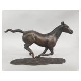 Vintage brass horse figurine