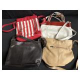 Lot of womenï¿½s purses