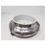 Barbour quadruple plate with enameled insert