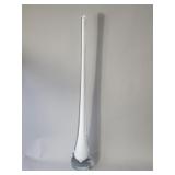 Orfeo Quagliata hand blown glass gravity vase