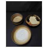 Group of pottery bowls