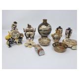 Group of vintage miniature Japanese porcelain