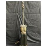 Vintage Asian style four faced deity head table