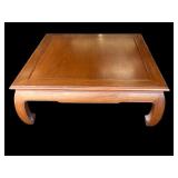 Vintage wood coffee table