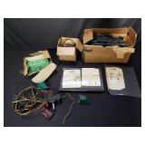 Group of vintage train tracks