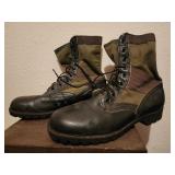 Vintage Bata military combat boots sz 9R