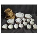 59 pcs Oxford bone chine "Lexington" dinnerware