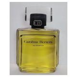 Carolina Herrera store display glass bottle