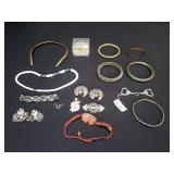 Group of costume jewlery