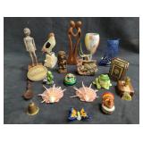 Mox of misc items: trinket box, brass belt