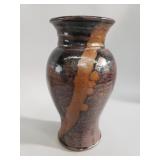 Signed vintage studio vase