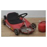 Vintage 2-stroke dual motor go kart