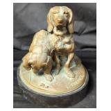 Emanuel Fremiet Bronze sculpture of the Basset
