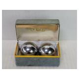 Vintage chrome metal baoding balls