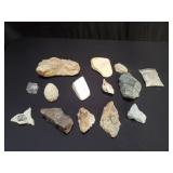 Group of rock specimens