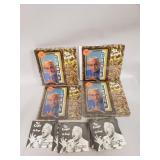 30 Ted Knight "Hi guys" LP records and 9 45