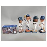 Group of Los Angeles Dodgers bobble heads