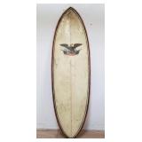 Vintage surfboard, as is