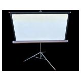 Vintage Da-Lite portable projector screen