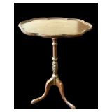 Vintage wood side table