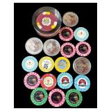 Lot of poker chips