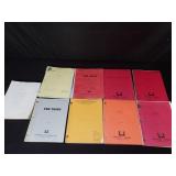 Group of movie scripts
