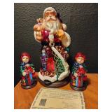 Hand blown Thomas Pacconi glass ornaments