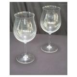 Riegel large tulip wine glasses