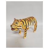 Signed David Alvarez hand painted carved wood