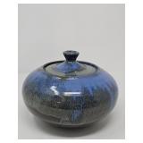 Vintage Shearwater hand-thrown and lidded