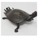Bronze turtle figurine