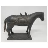 Vintage terracotta horse