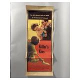 1955 Killers Kiss movie poster a Stanley Kubrick