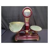 Vintage Detecto gram cast iron scale