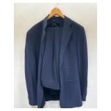 Giorgio Armani navy blue blazer and pants