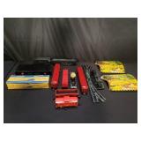 Group of vintage American flyer trains