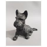 Vintage cast iron Scottish terrier figurine