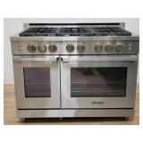 Dacor 6-burner gas range