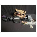 Group of cameras and accessories