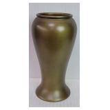 Vintage trench art brass vase