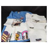 Group of vintage car shirts