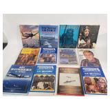 Group of aviation books and military auction
