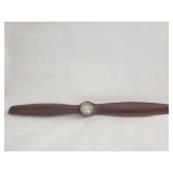 Airplane propeller clock