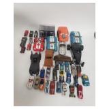 Group of toy cars
