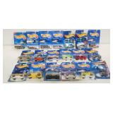 Lot of 19 assorted hot wheels, box lot
