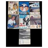 Lot of VTG New York Mets-Yankees program booklets