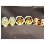 3 sets of salt and pepper shakers